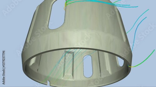 Mechanic simulation - Stress analysis of mixer