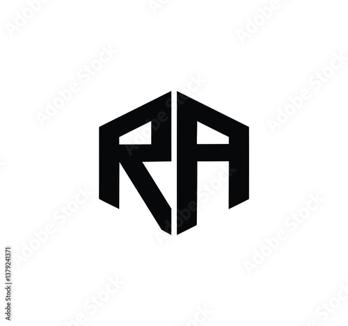 ra real estate logo design	