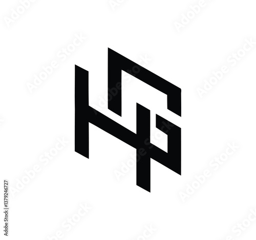 hg real estate logo design