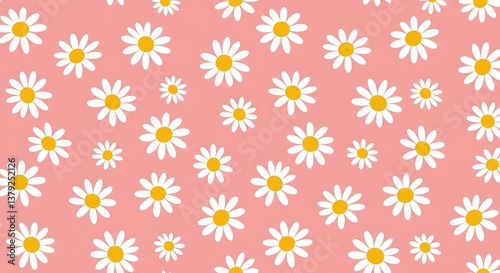 Pink Dawn's Daisy Dance AI Generated