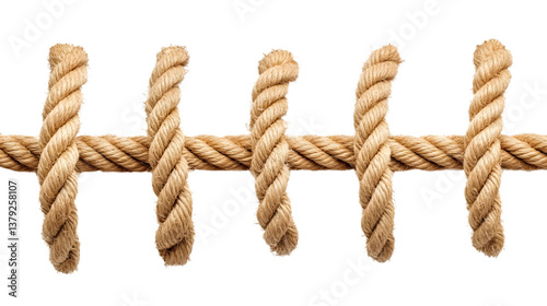 Versatile Set of Rope Transparent Background for Professional Design Concepts