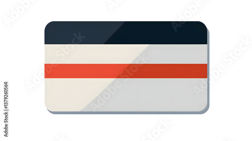 Free Download Abstract Color Block Design with Horizontal Stripes and Diagonal Shadows - GFXLoad