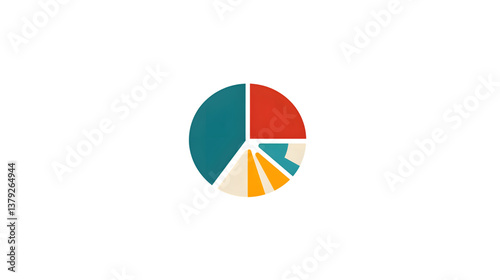 Colorful Pie Chart Illustration for Data Visualization and Business Presentations Free Download Colorful Pie Chart Illustration for Data Visualization and Business Presentations - GFXLoad