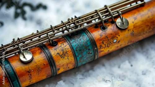 Ornate Contrabassoon in Winter Wonderland