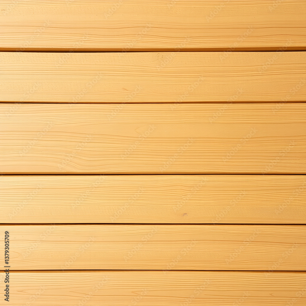Fototapeta premium Full frame, close up of light brown, greige wooden horizontal planks texture. Background or backdrop