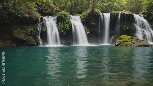 waterfall in thailand