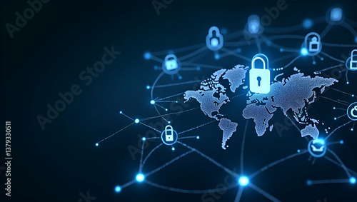 Sophisticated Wallpaper Design for International B2B Digital Payments: Modern Icons & Expansive Negative Space for Secure Corporate Transactions in Digital Finance.