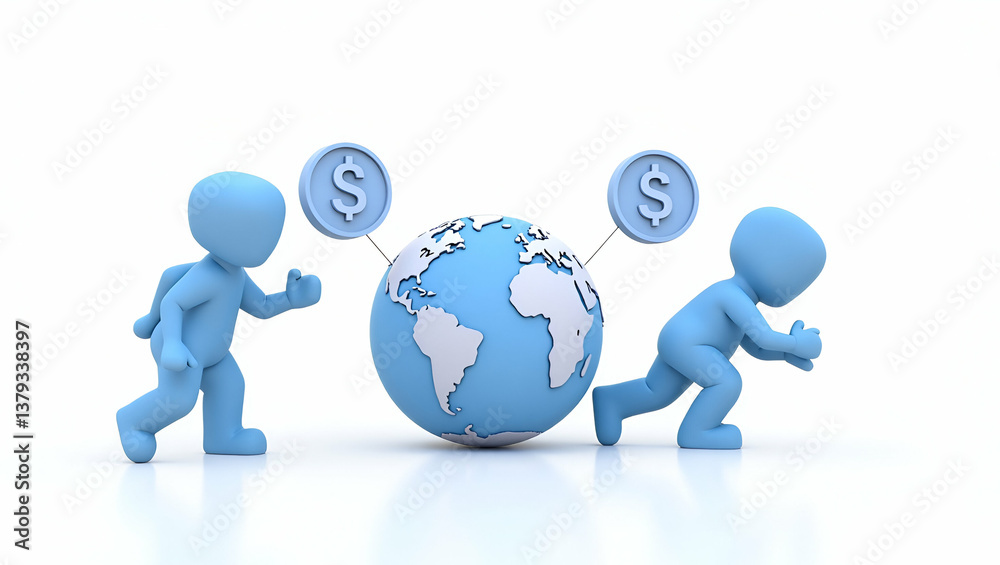 3D Innovative global trade with crypto imagery illustrates secure blockchain enabled marketplaces and advanced digital currency exchanges powering efficient cross border transactions in modern economi 3D Innovative global trade with crypto imagery illustrates secure blockchain enabled marketplaces and advanced digital currency exchanges powering efficient cross border transactions in modern economi
