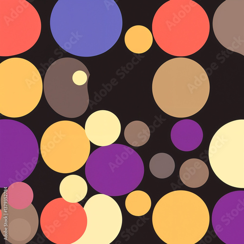 seamless pattern with circles