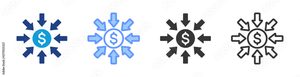 Business Opportunity icon set multiple style collection Business Opportunity icon set multiple style collection