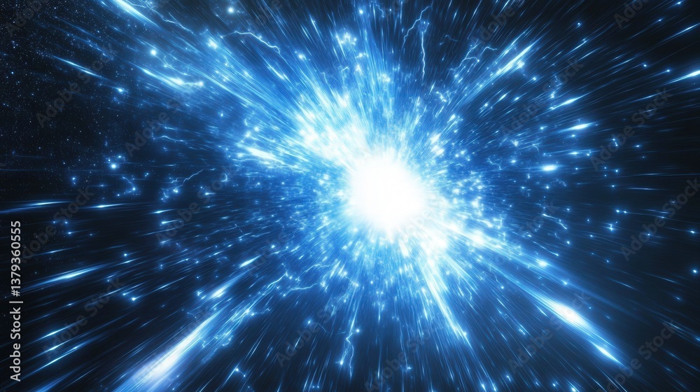 Fototapeta premium Cosmic Energy Burst