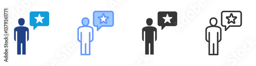 Dignified icon set multiple style collection