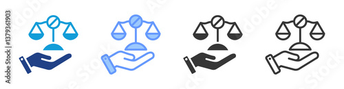 Unblased icon set multiple style collection