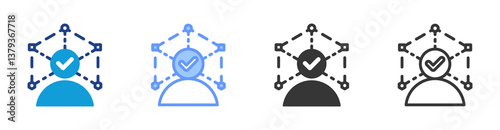 Skillset icon set multiple style collection