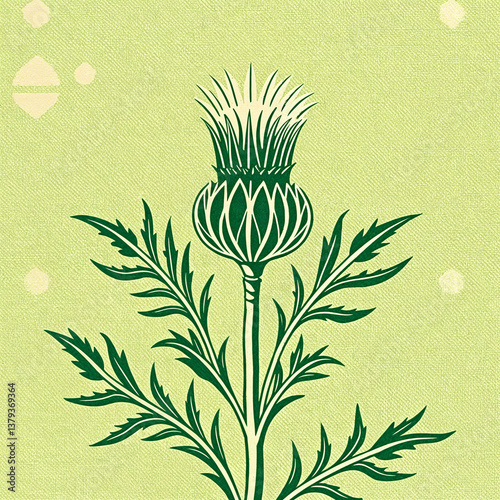 vector illustration of a floral background