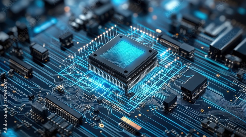 Advanced Microprocessor on Circuit Board Advanced Microprocessor on Circuit Board