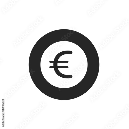 Euro in Ring Icon