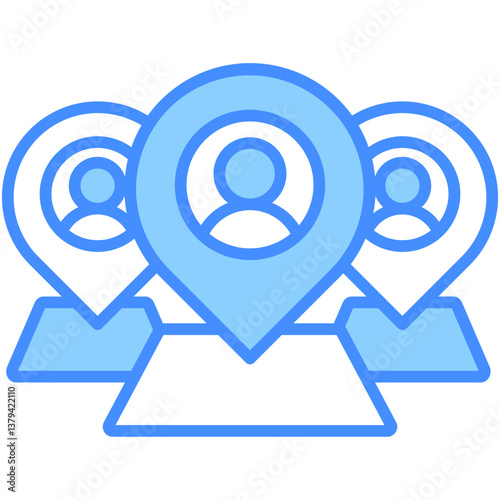 Stakeholder Map Icon