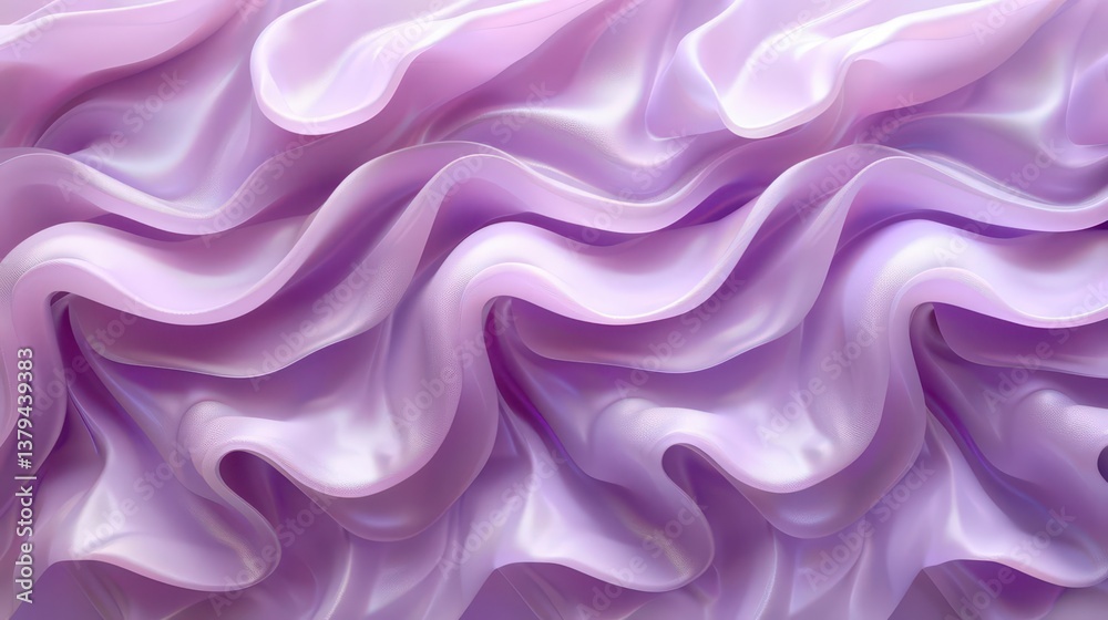 A smooth, flowing fabric texture in soft lavender hues, evoking elegance and softness. A smooth, flowing fabric texture in soft lavender hues, evoking elegance and softness.