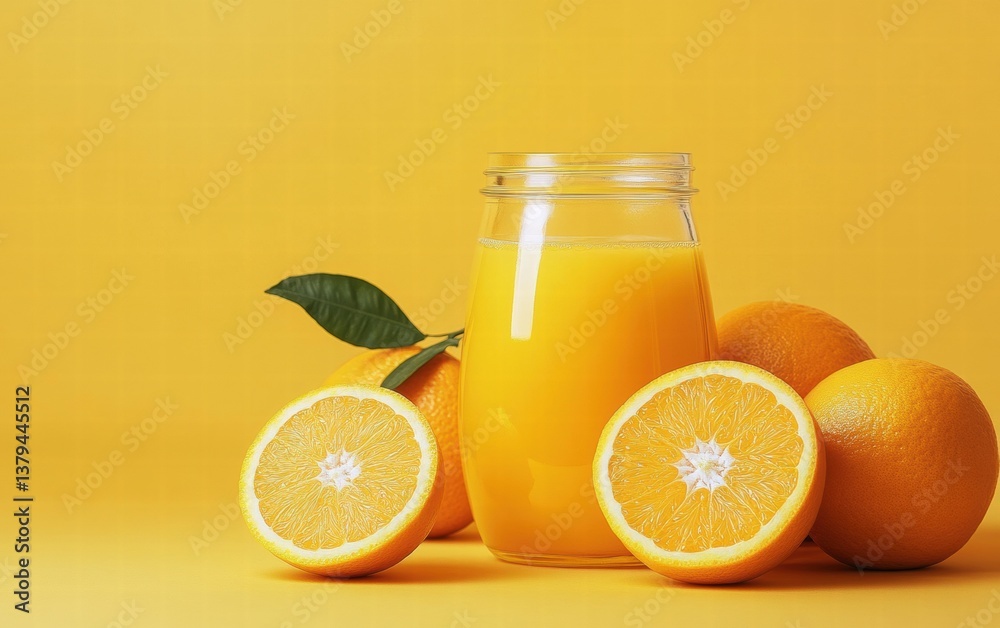 Vibrant Orange Juice Refreshment Vibrant Orange Juice Refreshment