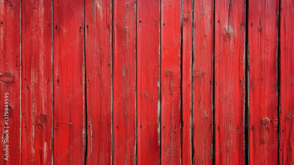 Rustic Red Wooden Fence Texture Background: Weathered Planks Pattern for Vintage Interior and Exterior Design Rustic Red Wooden Fence Texture Background: Weathered Planks Pattern for Vintage Interior and Exterior Design