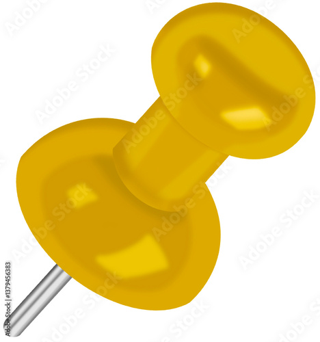 red push pin