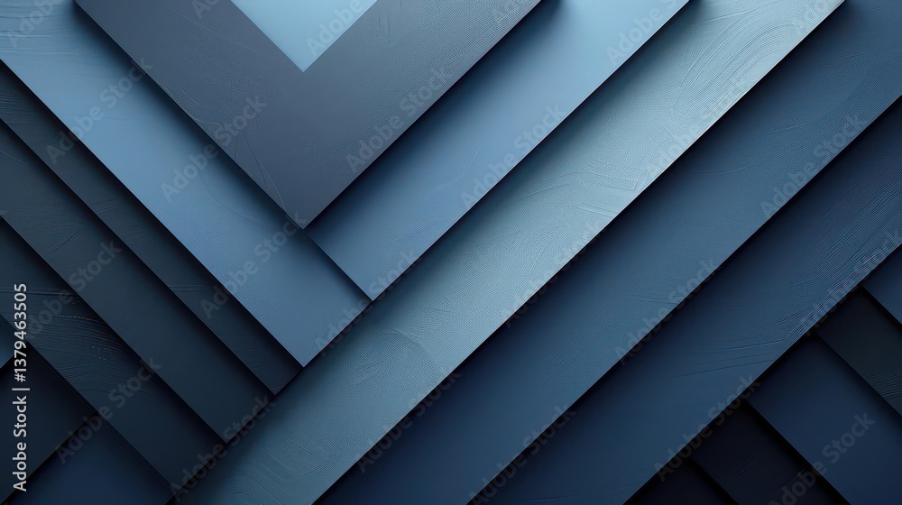 Abstract geometric layers in varying shades of blue create a modern, textured background. Abstract geometric layers in varying shades of blue create a modern, textured background.