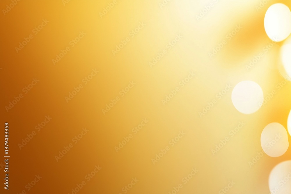 A yellow background with a blurry line and a bunch of circles A yellow background with a blurry line and a bunch of circles