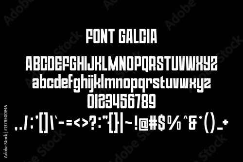 font Galcia