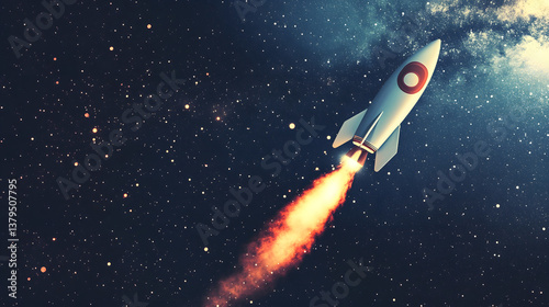 space, rocket, spaceship, cartoon, vector, star, sky, ship, planet, stars, illustration, astronaut, science, travel, moon, galaxy, earth, ufo, night, exploration, astronomy, technology, flight, univer