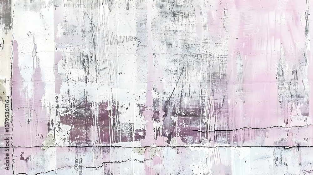 Obraz premium Abstract image featuring paint texture and a rough aged surface