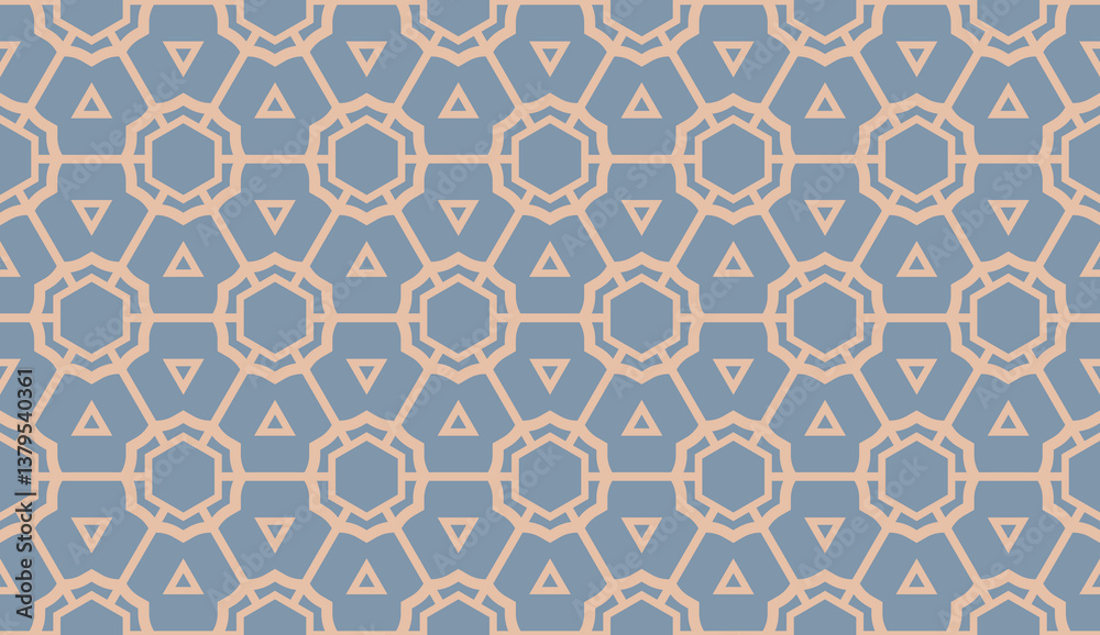 Vector illustration with modern decorative pattern in triangles style. Illusion curved line. For interior wallpaper, smart design, fashion print Vector illustration with modern decorative pattern in triangles style. Illusion curved line. For interior wallpaper, smart design, fashion print
