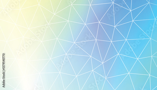 Modern geometrical abstract background with polygonal elements Style for your business design. Vector illustration. Creative gradient color.