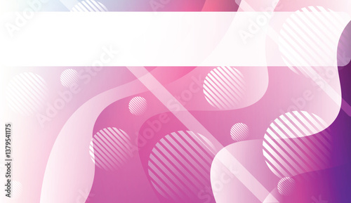 Futuristic Technology Style With Geometric Design, Shapes. For Flyer, Brochure, Booklet And Websites Design Vector Illustration with Color Gradient.