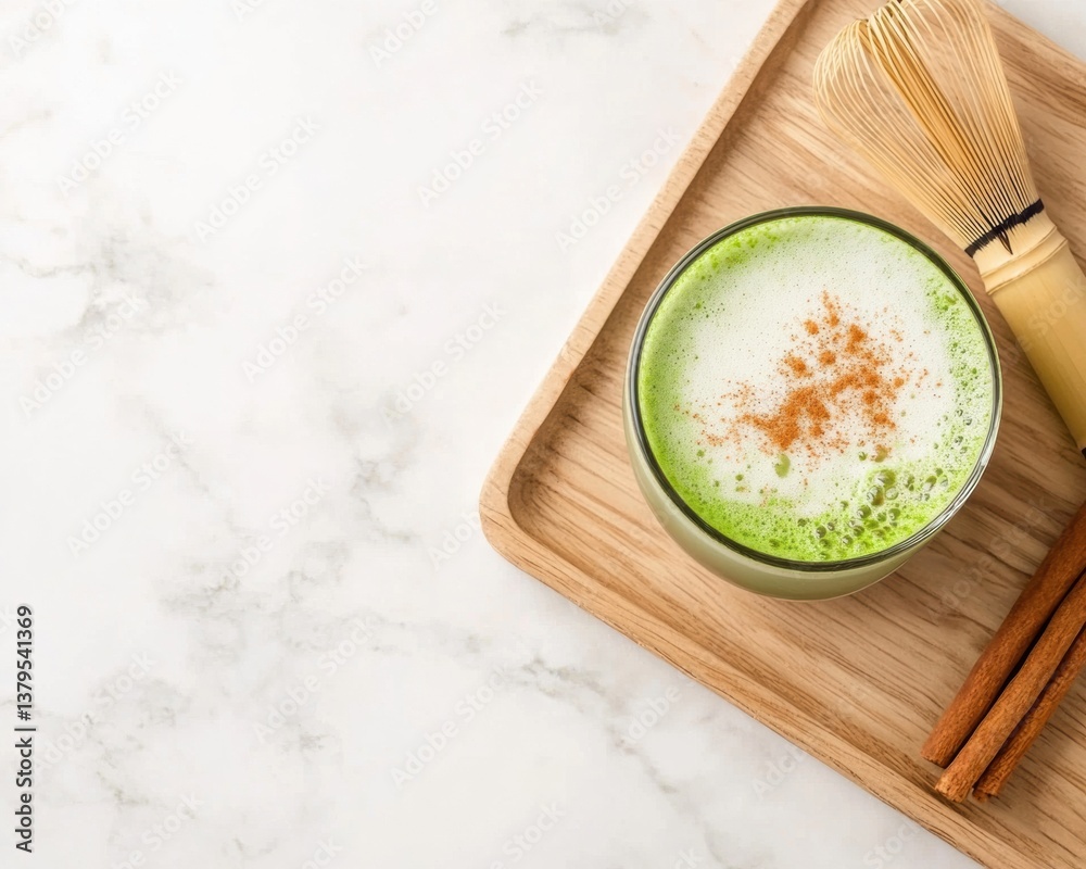 Mindful Matcha Moment Artisanal Green Wellness Elixir with Minimalist Styling - Aesthetic Urban Cafe Culture and Holistic Beverage Trend Mindful Matcha Moment Artisanal Green Wellness Elixir with Minimalist Styling - Aesthetic Urban Cafe Culture and Holistic Beverage Trend
