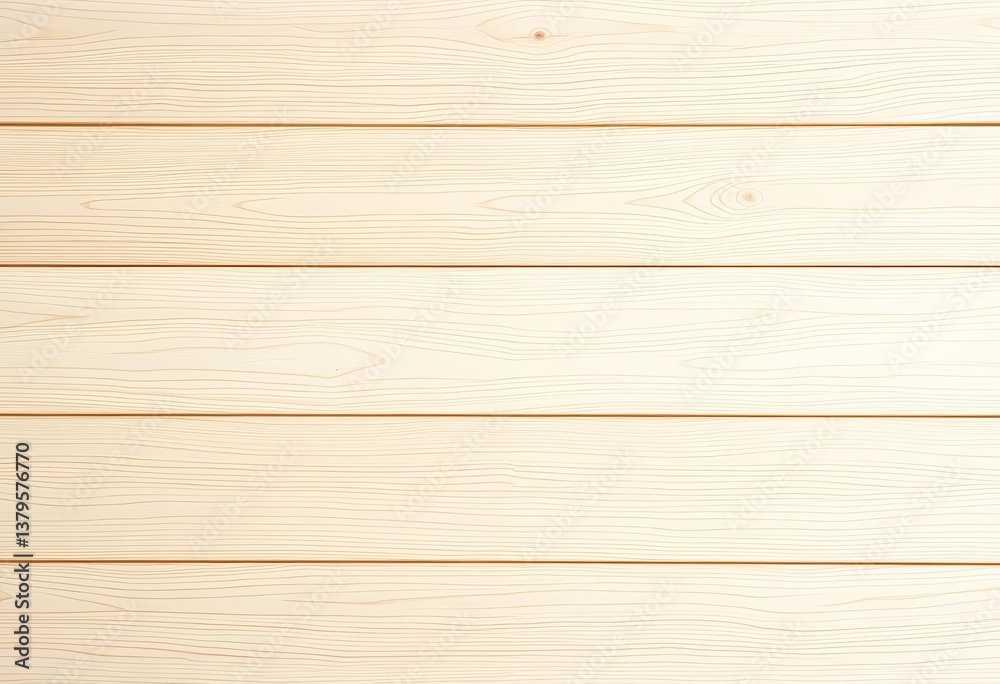 Fototapeta premium Light, bleached wood panel backdrop; clean, minimalist texture, contemporary, clean