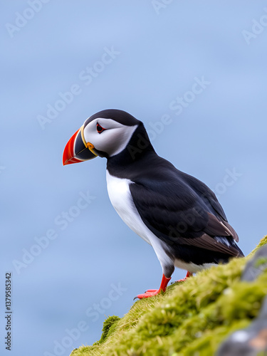Atlantic Puffin at Heimaey - Iceland