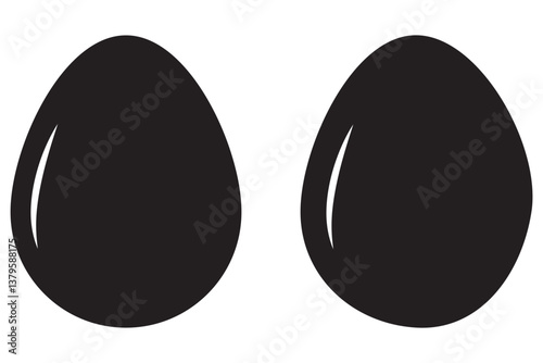 Easter egg icon. Easter day festival. Vector illustration, Egg Hunt Line Icon, decoration egg sign, vector graphics, a linear pattern on a white background