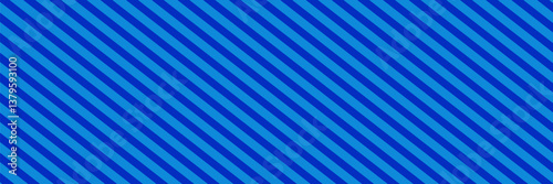 blue stripes on blue background. Striped diagonal pattern Vector illustration Seamless background Christmas or winter theme Background with diagonal stripes