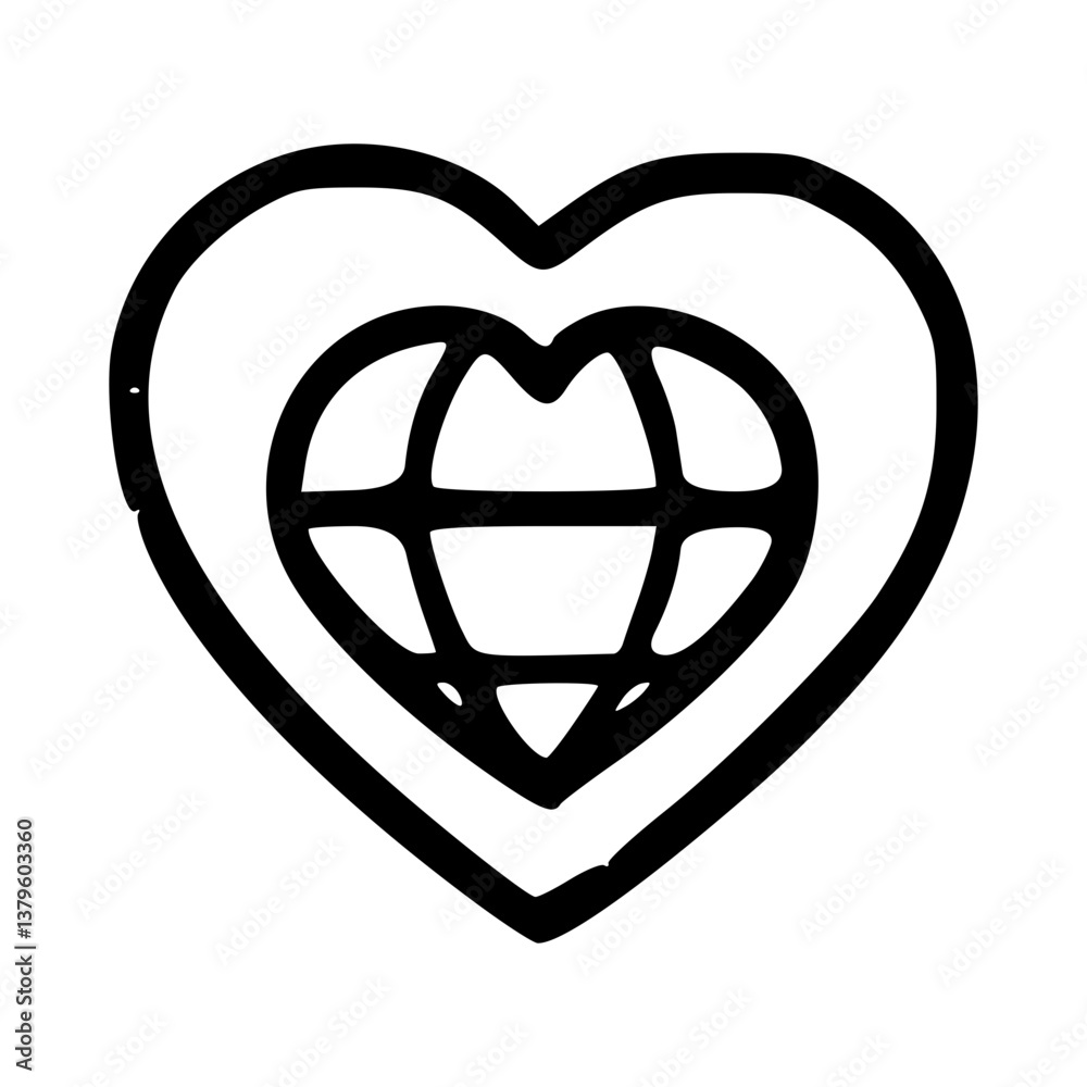 Love the Earth Doodle Love the Earth Doodle