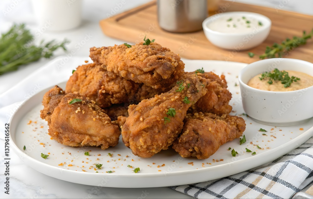 Crispy fried chicken foods Crispy fried chicken foods