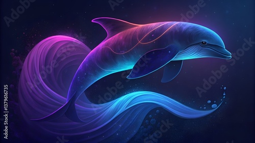 Abstract blue background
