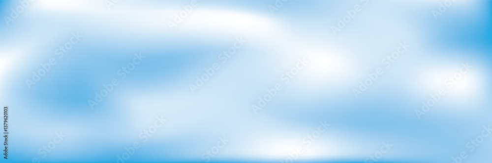 Beautiful clouds, abstract white and blue color gradient background. Vector illustration. Beautiful clouds, abstract white and blue color gradient background. Vector illustration.