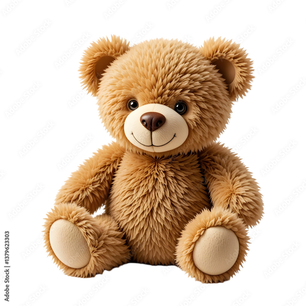 Obraz premium teddy bear isolated on transparent background