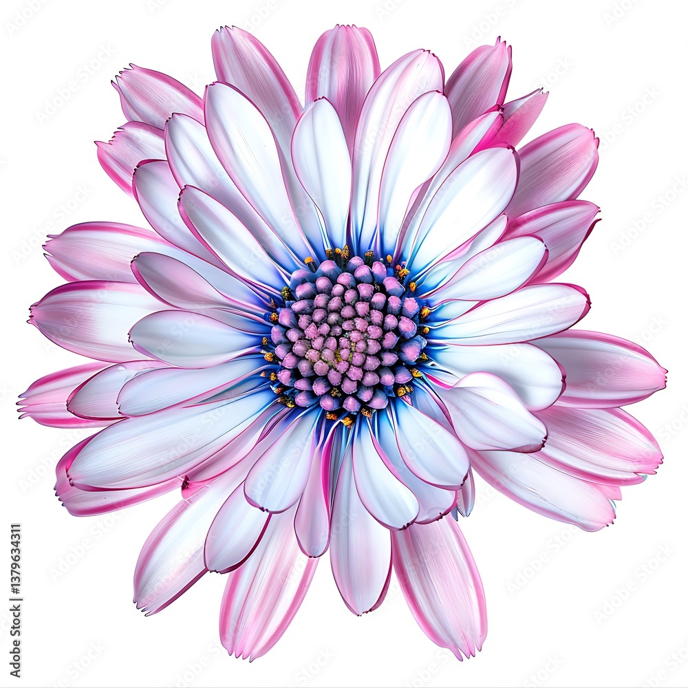 Obraz premium Xeranthemum Flower isolated on white background.close up.