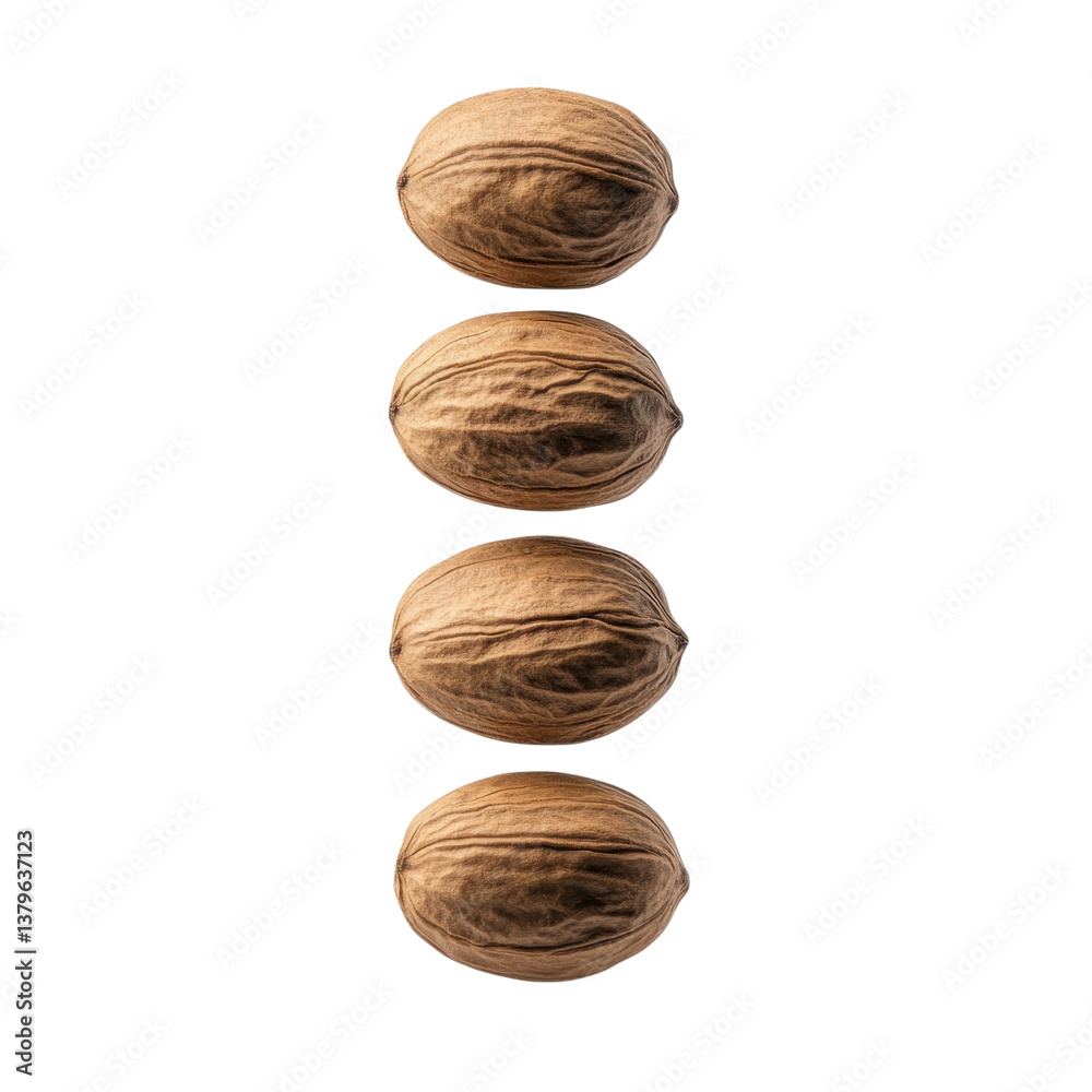 Four textured balls of twine arranged vertically on a black background. Four textured balls of twine arranged vertically on a black background.