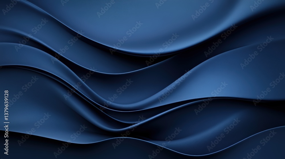 A smooth, flowing texture of deep blue waves, creating a serene and dynamic visual effect. A smooth, flowing texture of deep blue waves, creating a serene and dynamic visual effect.