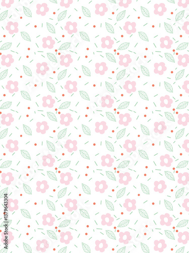 Flower seamless pattern 