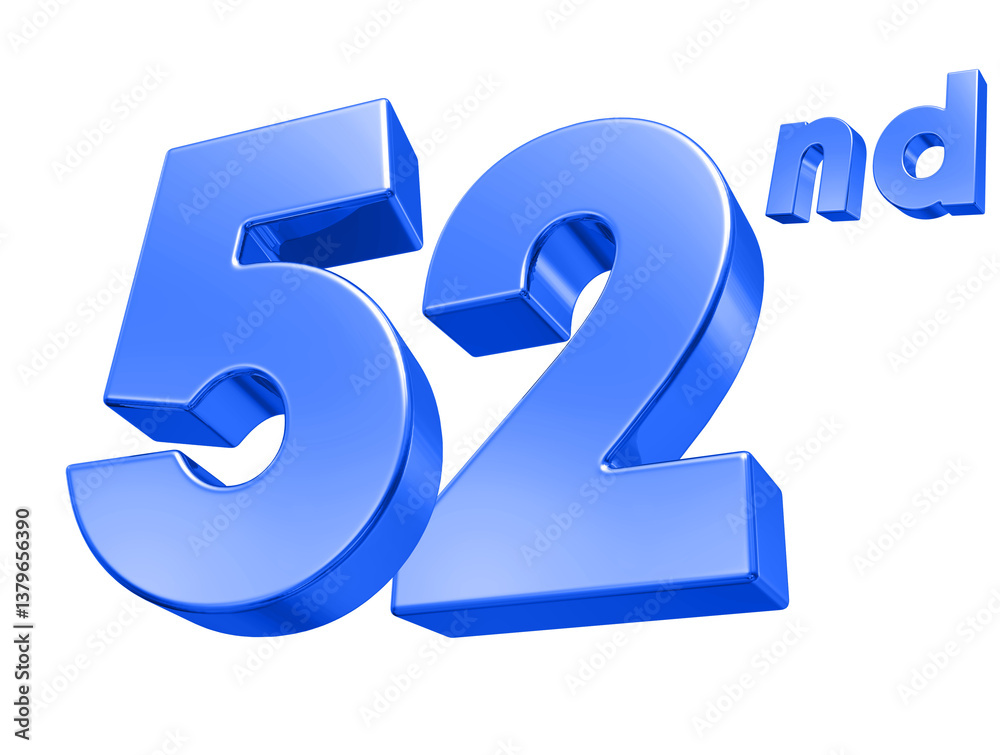 52nd Anniversary Blue 52nd Anniversary Blue