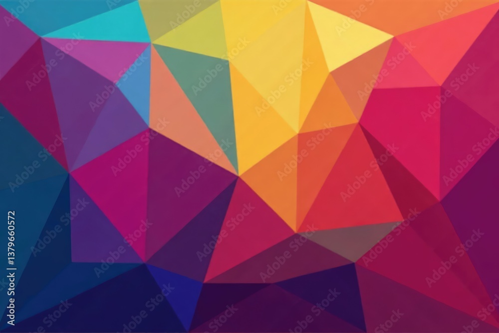 Geometric abstract design with vibrant colors, art, modern design Geometric abstract design with vibrant colors, art, modern design